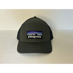 Patagonia Horizon Trucker Hat Gray Mesh Back Snapback Cap